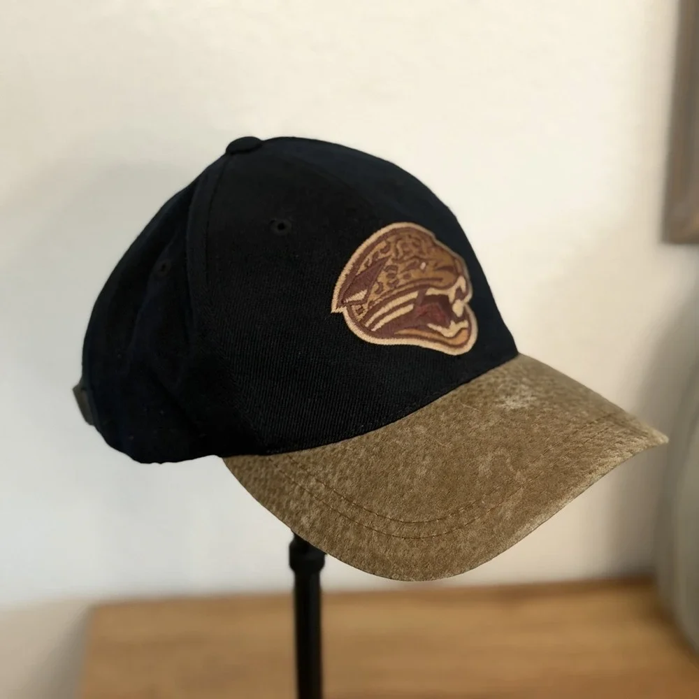 Jacksonville Jaguars American Needle OS Snap Back Jaguar Print Game Day Classic